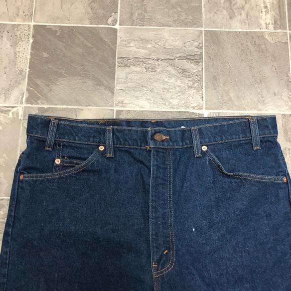 Men’s vintage 70s Levi’s orange tab jean shorts - Picture 3 of 5